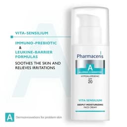 Pharmaceris A Vita-Sensilium Creme Visage Hydratante SPF20 50ml