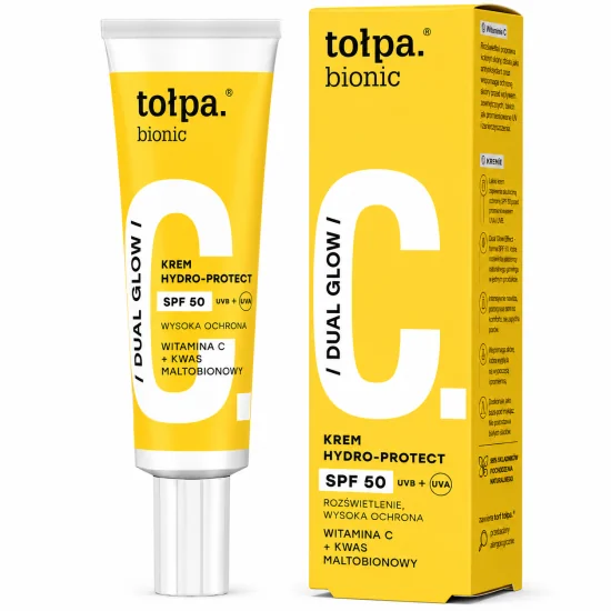 TOŁPA BIONIC DUAL GLOW - CRÈME HYDRO-PROTECT SPF50 40ML
