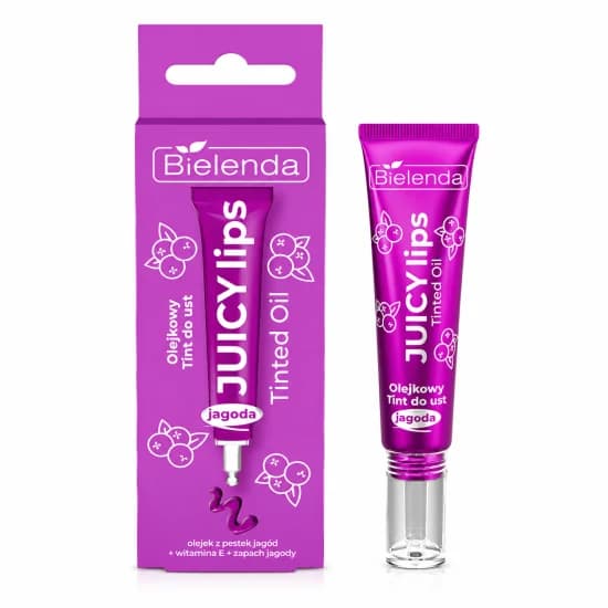 BIELENDA JUICY LIPS - HUILE À LÈVRES TEINTÉE MYRTILLE 10G