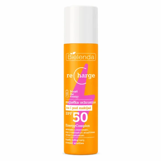 BIELENDA RECHARGE BOOST - BRUME VISAGE PROTECTRICE SPF50 75ML