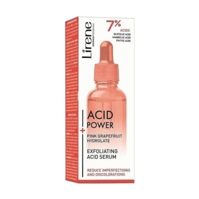 LIRENE Acid Power Serum Exfoliant A L’hydrolat De Pamplemousse 30ml