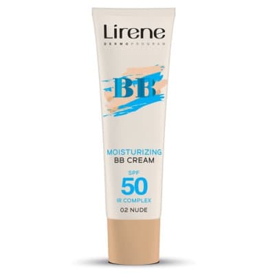 Lirene BB Crème Hydratante SPF50 02 – Nude 30ml