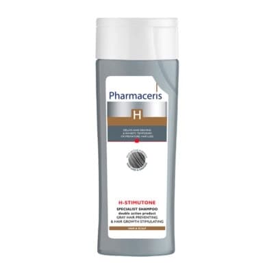 PHARMACERIS H-STIMUTONE Shampooing Anti-cheveux Gris et Repousse