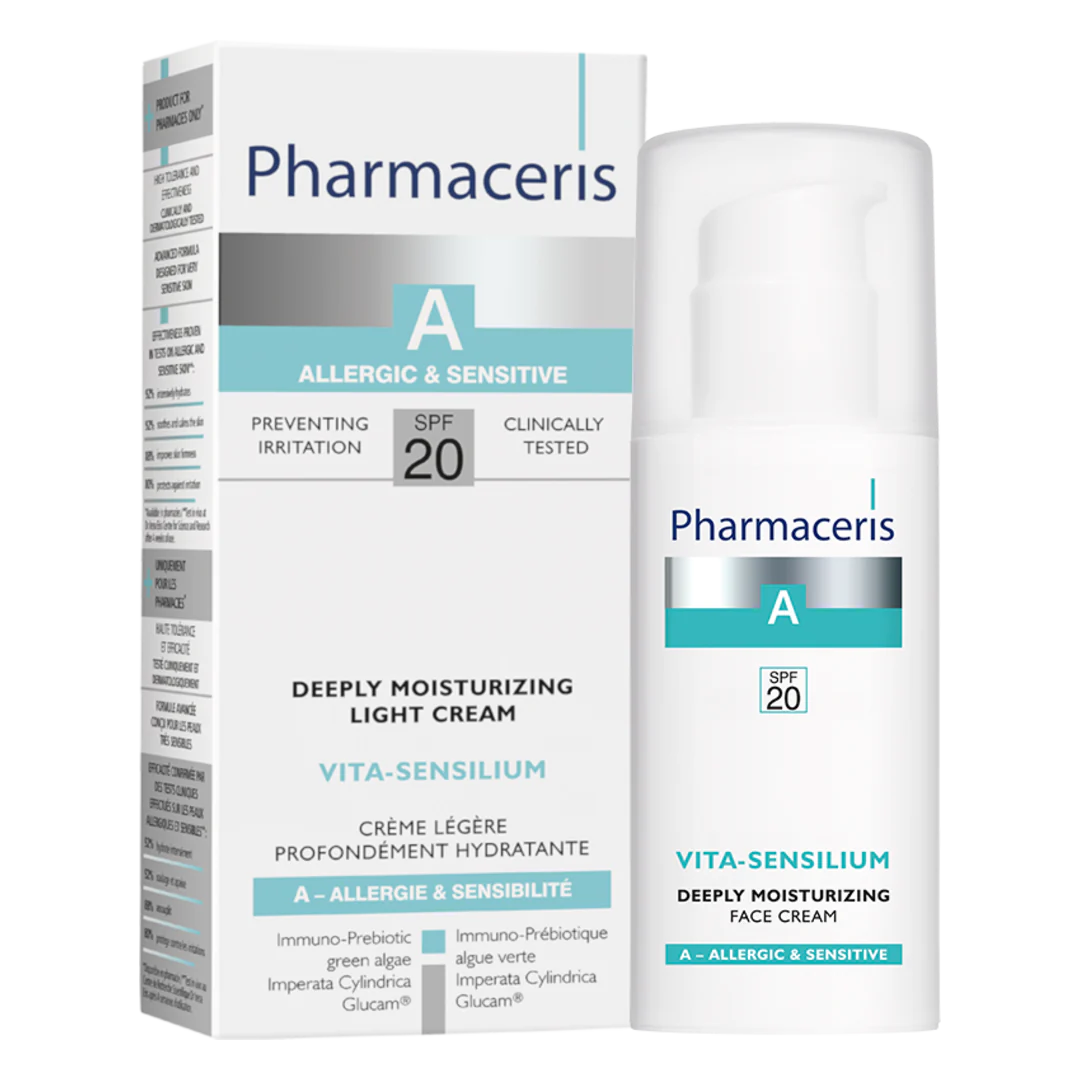 Pharmaceris A Vita-Sensilium Creme Visage Hydratante SPF20 50ml