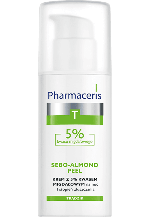 Pharmaceris T Sebo Almond Peel Crème Nuit Exfoliante 50ml